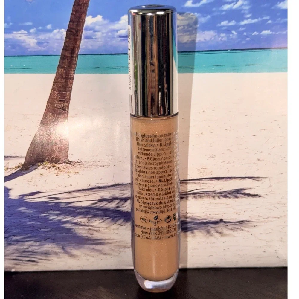 Essence Extreme Shine Volume Lipgloss 04 Purple Rain Shimmer Gold Vegan NEW